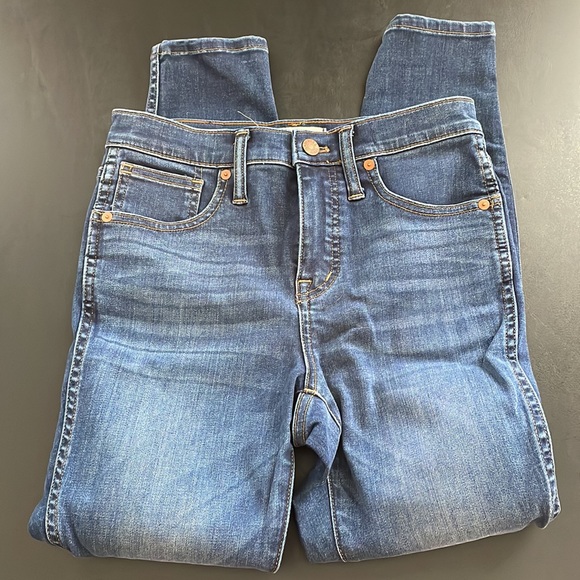 Madewell Petite 10” High Rise Skinny Size 26 - Picture 2 of 9